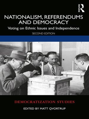 cover image of Nationalism, Referendums and Democracy